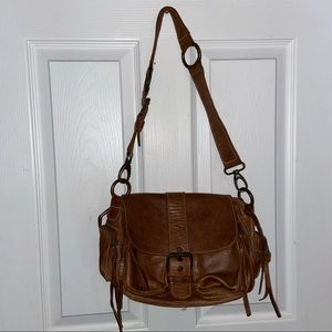 SOLD Roots Genuine Leather Bag!